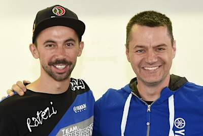 Die Ratezi-Teamkollegen Geri Gesslbauer und Hannes Schafzahl (vlnr.)