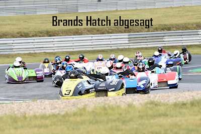 Nach der Absage haben die Seitenwagen-Teams Pause bis Ende Oktober