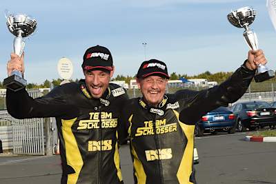 Berechtigter Jubel bei Markus Schlosser (li.) und Marcel Fries