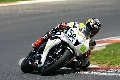 Kenan Sofuoglu 2008 auf dem Honda-Superbike