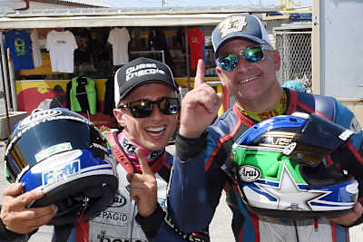 Tim Reeves (re.) und Kevin Rousseau