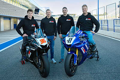 Thomas Gradinger, Stefan & Thomas Eder, Philipp Steinmayr (vlnr.)