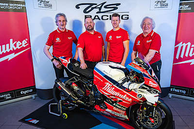 Philip McNeill, Dale McElveen (Milwaukee), Ian Hutchinson und Hector McNeill
