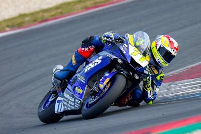 Dominique Aegerter beim Assen-Test