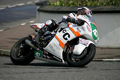 Auf der Supertwin eine Klasse für sich: Richard Cooper