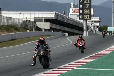 Die Geraden in Barcelona ist etwa 1 km lang