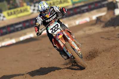 Tony Cairoli zu Beginn der Saison in Mantova