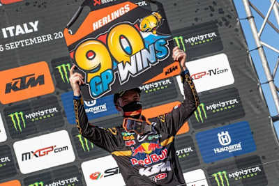 Jeffrey Herlings fuhr bereits 90 GP-Siege ein