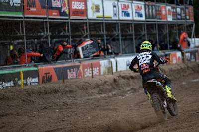 KTM-Star Tony Cairoli war nicht nur gegen Tim Gajser (Honda) chancenlos 