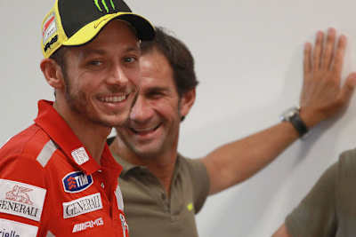 2012 arbeitete Davide Brivio noch für den damaligen Ducati-Fahrer Valentino Rossi