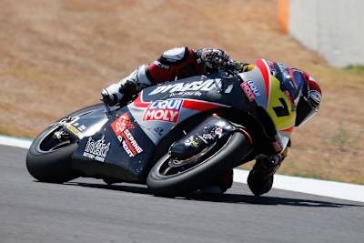 Moto2-Pilot Adam Norrodin in Jerez