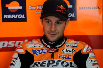 Jonathan Rea 2012 in der Repsol-Honda-Box