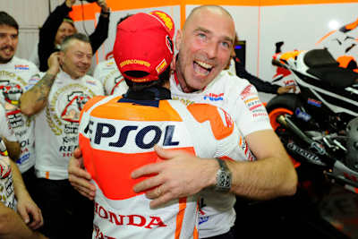 Livio Suppo bejubelte 2013 den ersten MotoGP-Titel von Marc Márquez