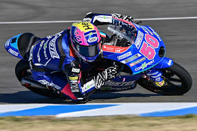 Jason Dupasquier beim Testtag in Jerez