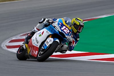 Tom Lüthi beim privaten Catalunya-Test