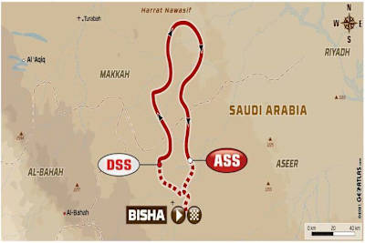 Die Route am Donnerstag