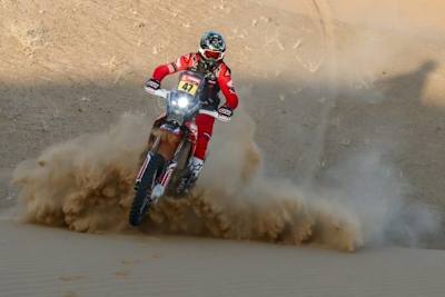 Kevin Benavides fährt bisher eine solide Dakar 2021