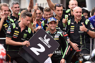 Johann Zarco und Tech3 Yamaha: Platz 2 war das höchste der Gefühle