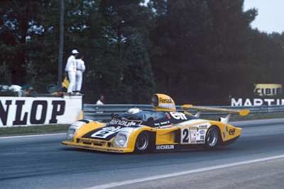 Sieger der 24h von Le Mans 1978: Der Alpine A442B von Didier Pironi und Jean-Pierre Jaussaud