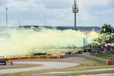 Gelbes Farbenmeer am Sachsenring