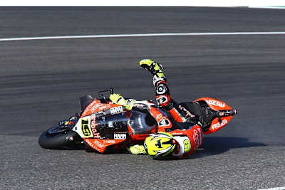 Alvaro Bautista warf 2019 den WM-Titel weg – so wie Melandri 2012