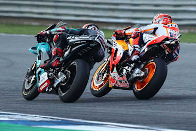 Thailand-GP 2019: Fabio Quartararo verlor das Duell gegen Marc Márquez