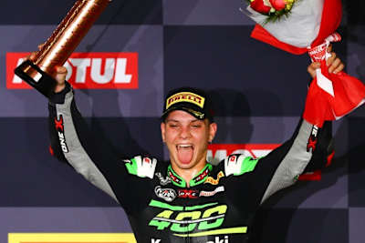 Bruno Ieraci fuhr bisher eine Kawasaki Ninja 400