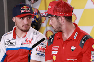 Jack Miller (li.) und Andrea Dovizioso sind ab 2021 doch keine Teamkollegen beim Ducati-Werksteam