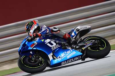 Alex Rins testete in Portimao nicht mit seiner Grand-Prix-Maschine