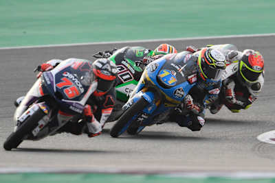 Doha-Sieger Albert Arenas (KTM) vor Sergio Garcia (Honda)