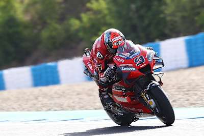 Danilo Petrucci hat Probleme mit den Reifen und der Hitze