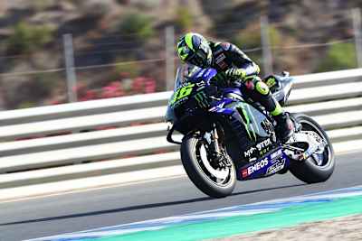 Valentino Rossi belegt in der kombinierten Zeitenliste Platz 8