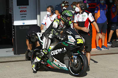 Cal Crutchlow scheiterte trotz Verletzung nur knapp in Q1