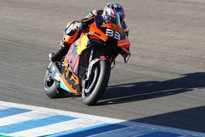 Brad Binder kommt mit der KTM immer besser zurecht