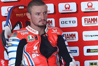 Jack Miller war bei gemischten Bedingungen am Schnellsten