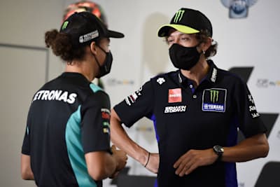 Franco Morbidelli und Valentino Rossi verfolgen unterschiedliche Pläne