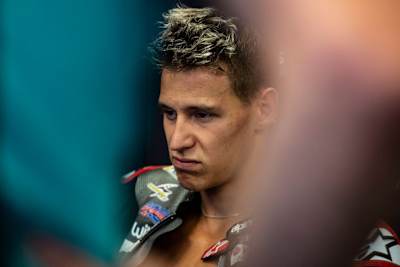 Der Blick in die Petronas-Box zeigte heute einen frustrierten Fabio Quartararo