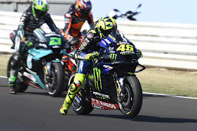 Franco Morbidelli ließ Valentino Rossi nur selten den Vortritt in der abgelaufenen Saison