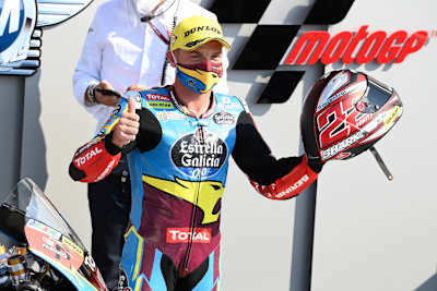 Sam Lowes freute sich trotzdem über die starke Leistung