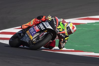 Dominique Aegerter wurde abgeräumt