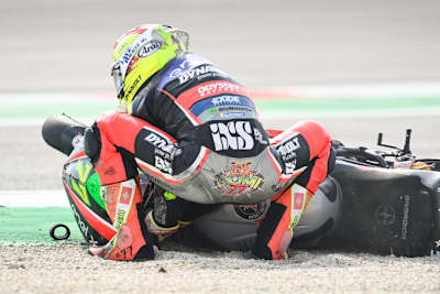 Dominique Aegerter stemmte sich gegen den Ausfall in Misano