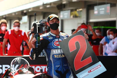 Michael van der Mark kam knapp von Garrett Gerloff ins Ziel