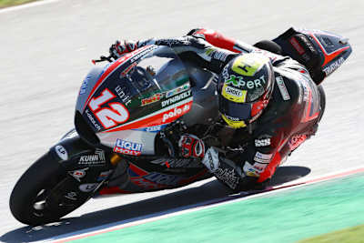 Tom Lüthi tat sich in Katalonien schwer