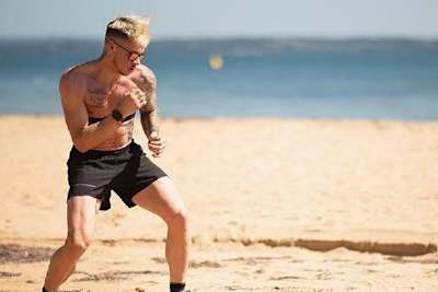 Scott Redding trainiert in Kalifornien