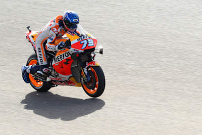 Alex Márquez war erneut auf Anhieb schnell