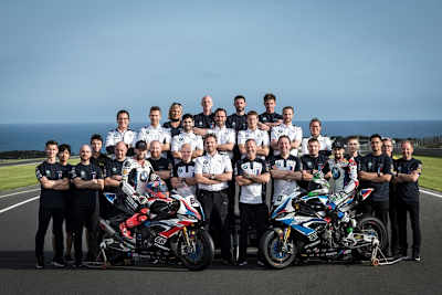 Das BMW-Werksteam in der Superbike-WM