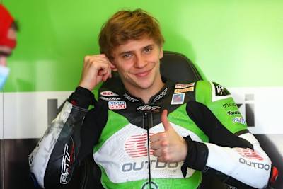 Wird Loris Cresson vor dem Saisonauftakt in Aragon noch mit der neuen Kawasaki testen?
