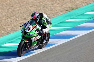 Loris Cresson beim Jerez-Test im November 2020