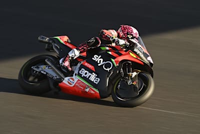 Aleix Espargaró auf seiner Aprilia
