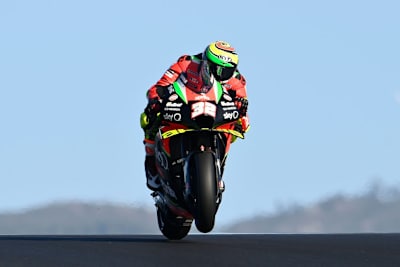 Lorenzo Savadori bestritt schon die letzten drei MotoGP-Rennen 2020 für Aprilia